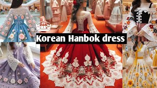 Crochet Korean Honbok dress ideascrochet wool handmade knitted dress feshionstyle viralvideo [upl. by Moor]