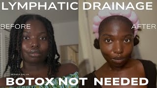 Lymphatic Drainage Face Massage Tutorial [upl. by Yellek393]