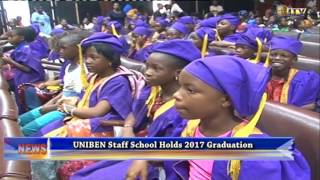 UNIBEN staff school holds 2017 graduation [upl. by Jeno]