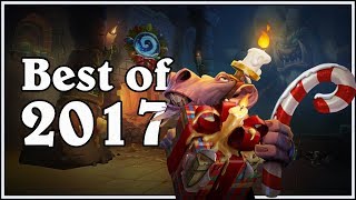 Funny And Lucky Moments  Hearthstone  Best Of 2017 [upl. by Leanor]