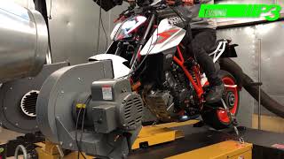 KTM 1290 Super Duke R Full Custom ECU mapping at P3 tuning [upl. by Niwrek]