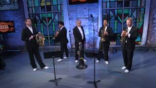 Canadian Brass performs LIVE at Zoomer Hall [upl. by Estella161]