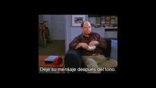 SEINFELD  Contestadora de George  Georges Answer Machine [upl. by Akinahs458]