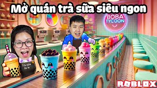 bqThanh amp Ốc Mở Quán Trà Sữa Siêu To Siêu Ngon Nhiều Vị Bán Cho Fan Uống [upl. by Assila]