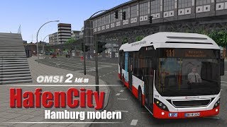 OMSI 2 – HafenCity – Hamburg modern – Trailer [upl. by Brazee800]