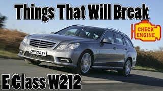 Mercedes E Class W212 Common Problems amp Things That Will Break  A Buyers Guide vlog [upl. by Friedrich]