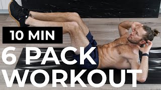 10 Min 6 Pack Blueprint  Intense No Equipment Ab Shred [upl. by Arondel]