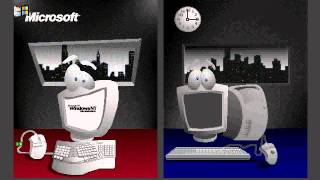 Microsoft Windows NT Animation  1998 [upl. by Ydna]