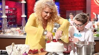 Magda Gessler ratuje deser uczestnika MasterChef Junior [upl. by Atterol]