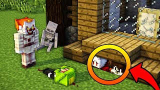 LA VENGANZA DEL PAYASO IT  EXE EN MINECRAFT  SR GATO MAYA AVENTURA Y FLOCITA 10 [upl. by Woods]