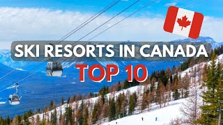 Top 10 Skiing Destinations in Canada  202223 [upl. by Annice921]