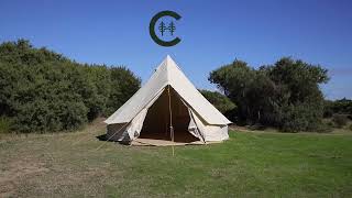 How to set up a Homecamp Bell Tent [upl. by Adnilram]