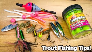 How To Set up amp Fish For Trout EVERYTHING You Need To Know [upl. by Zared]