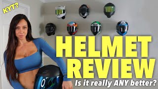 FINALLY an upgrade KYT Helmet Unboxing amp Review [upl. by Akemak]