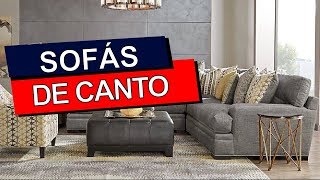 40 DICAS PARA DECORAÇÃO COM SOFÁS DE CANTO [upl. by Leerzej120]