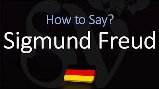 How to Pronounce Sigmund Freud CORRECTLY German amp English Pronunciation [upl. by Strenta]