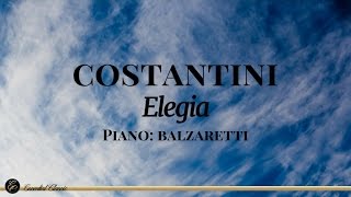 Giorgio Costantini Elegia  Piano Carlo Balzaretti [upl. by Fitzhugh]