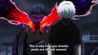 Tokyo Ghoul √A  Clip  Kaneki vs Ayato [upl. by Anhcar]