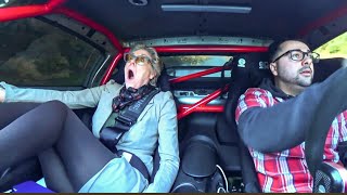 PRO DRIVER TAKES DRIVING INSTRUCTOR STREET DRIFTING MUST WATCH [upl. by Aroc154]