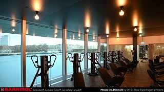 Fitness DK  Denmark Barrisol Acoustics® Lumière Color® Les Reflets Laqués® [upl. by Chi]