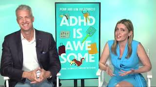 Penn and Kim Holderness Discuss Their Book quotADHD Is Awesomequot [upl. by Ziguard]