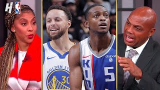 Inside the NBA reacts to Warriors vs Kings Highlights [upl. by Capp]