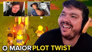 GAULES RINDO MUITO DO MAIOR PLOT TWIST DO FORTNITE LEGO   CORTES DO GAULES [upl. by Philipson275]