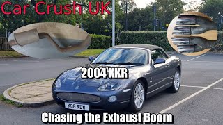 Jaguar XK8  Chasing the exhaust BOOM [upl. by Ahsenrac]