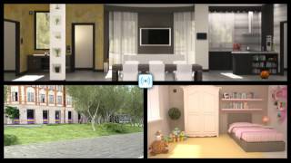 Legrand MyHome Automation  SCENE 3 Offsite App Control Scenario [upl. by Annoyik]