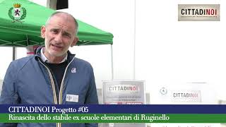 Cittadinoi progetto 05  Rinascita dello stabile ex scuole elementari di Ruginello [upl. by Retsae]