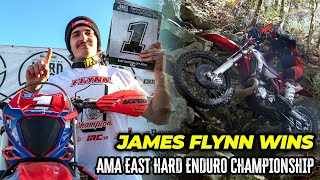 James Flynn WINS 2024 AMA East Hard Enduro Championship Presented by IRC Tire [upl. by Warga]