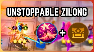 EASIEST way to get 3 star ZILONG  Angela Skill 3  Magic Chess MLBB [upl. by Tri]