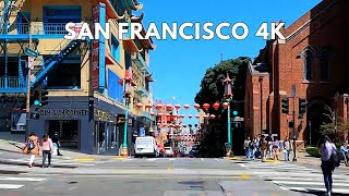 San Francisco 4K Driving Tour A Scenic City Adventure [upl. by Aneed]