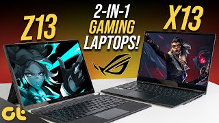 ASUS ROG Flow Z13 vs ROG Flow X13 Make The Right Choice  GTR [upl. by Yetnruoc]