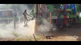 Borewell drilling for home seelathikulam [upl. by Akirat]