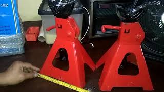 Ok ba 3 ton jack stand ng lazada price and specs [upl. by Idolah902]