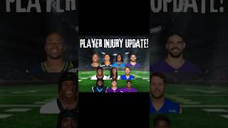 Fantasy Football Injury Updates 08142024 nfl draftkings underdogfantasy fantasyfootball [upl. by Eduino]