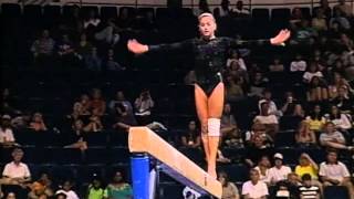 Dominique Moceanu  Balance Beam  1998 US Gymnastics Championships  Women  Day 1 [upl. by Loeb84]