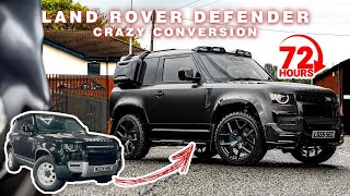 DEFENDER CRAZY TRANSFORMATION  voiturestudios defender90 bodykit landroverdefender110 [upl. by Ahsienor889]