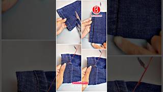 If your pants are too long dont cut them Heres how to shorten them [upl. by Elolcin]