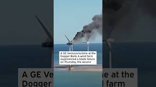 GE Vernova faces a new turbine blade failure at a UK offshore wind farm GEV GEVernova [upl. by Wymore]