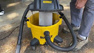 Trying Out The DEWALT 10 Gallon Shop Vacuum Wet and Dry [upl. by Aneri]