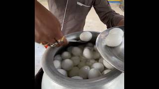 Boiled Egg Fry  Indian Street Food shorts youtubeshorts streetfood [upl. by Aihseym994]