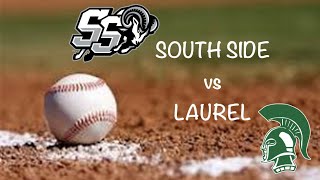 2024 WPIAL Baseball South Side  Laurel 325 [upl. by Kenway]