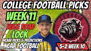 College Football Picks Today Week 11  1192024  Free College Football Picks Week 11  NCAAF Locks [upl. by Enoitna]