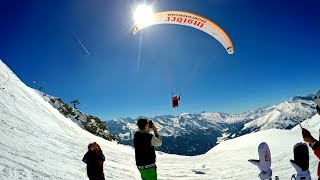 Tandem Flug  ZillertalTuxertal  Flying Bene  GoPro Hero 3 Black [upl. by Latsyrhk]