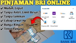 TERBUKTI 🔥 PINJAMAN BRI ONLINE TANPA JAMINAN  MUDAH CAIR LIMIT BESAR Syarat terbaru [upl. by Derian]