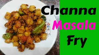 Channa Masala Fry in Tamil [upl. by Anitirhc]