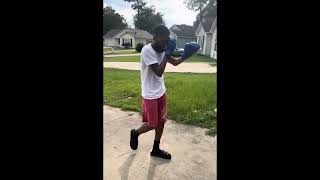 Boxing with your son goes wrong 🤕funny comedy jokes subscribe foryou comdey [upl. by Atnoled161]