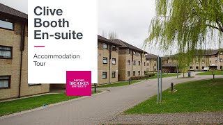 Clive Booth En Suite Accommodation Tour  Oxford Brookes University [upl. by Ynnaej]